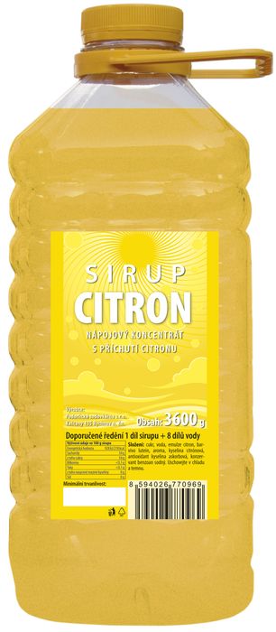 Sirup citron