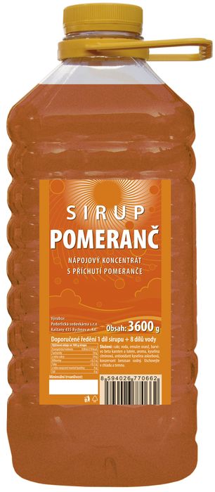 Sirup pomeranč