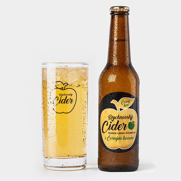 Cider s černým bezem