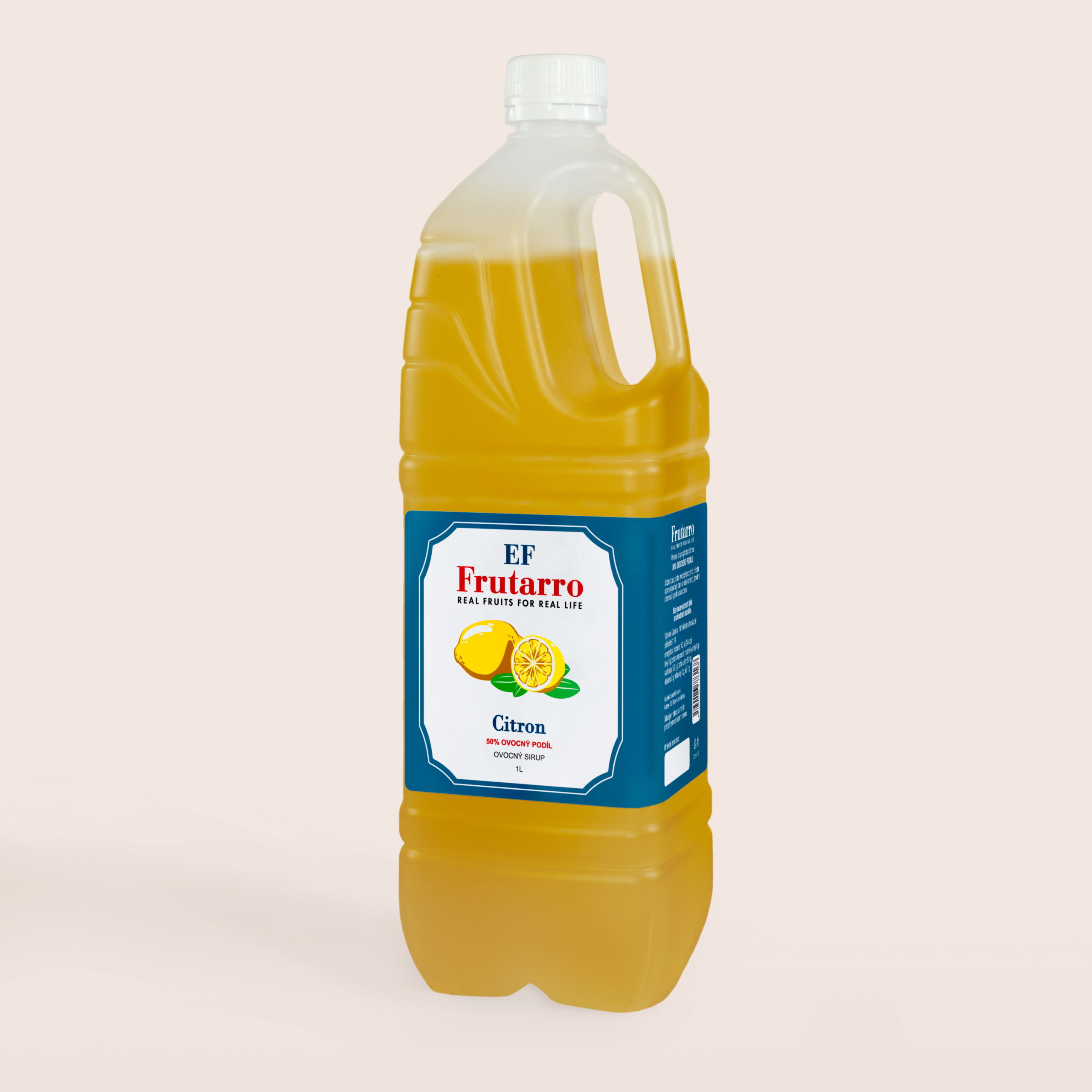 2 Frutaro kanystr citron 1l Ovocná limonáda Rychnovská Dobromila s příchutí višně