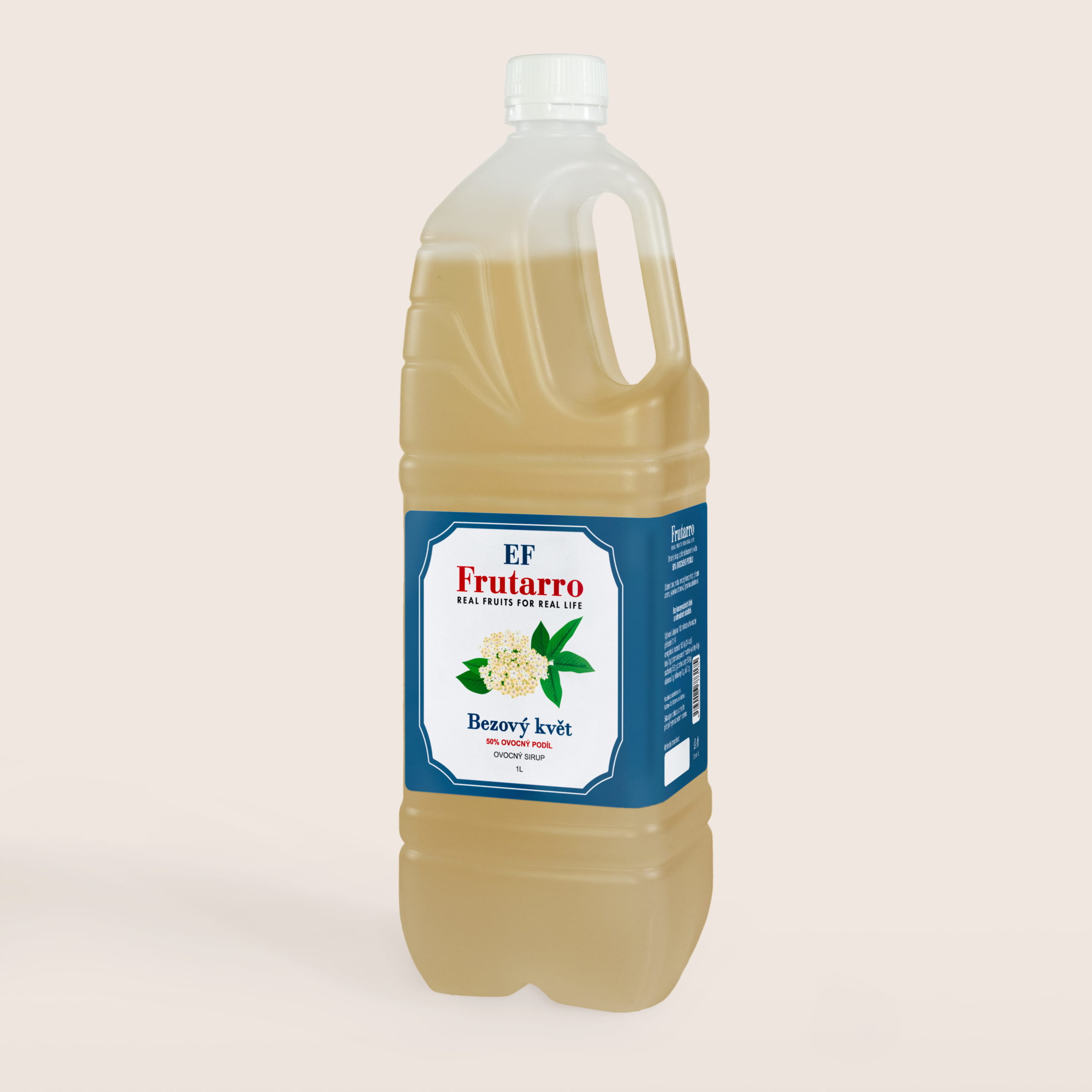 3 Frutaro kanystr bezovy kvet 1l Ovocná limonáda Rychnovská Dobromila s příchutí hrušky