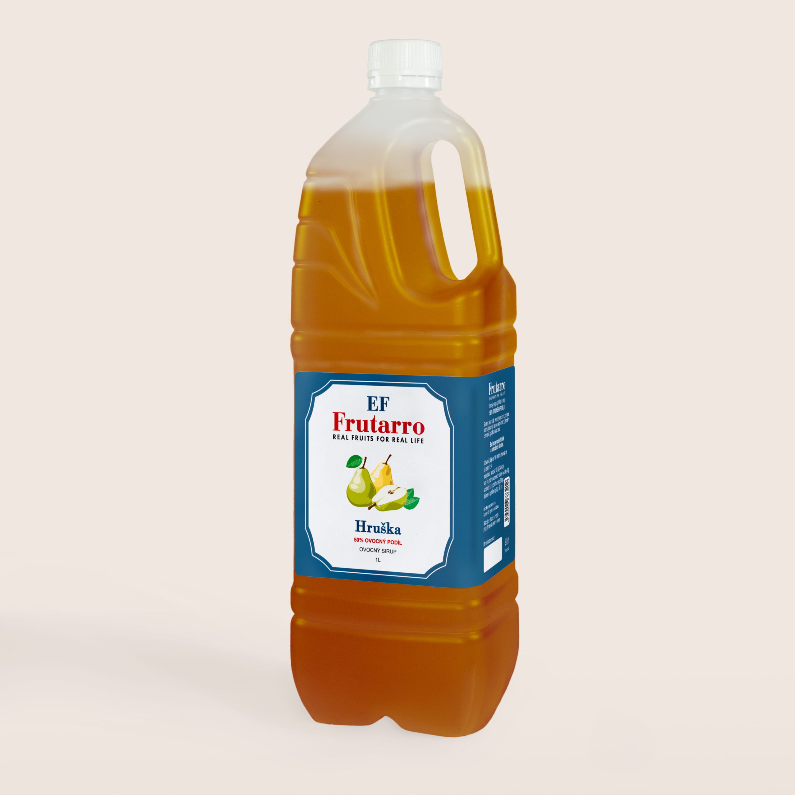 6 Frutaro kanystr hruška 1l Ovocná limonáda Rychnovská Dobromila s příchutí višně