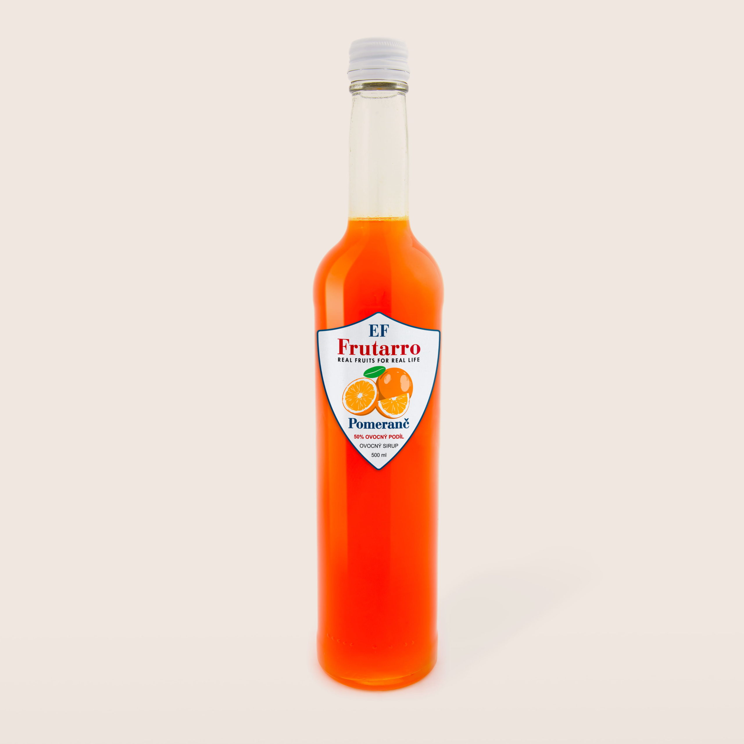 pomeranc Ovocná limonáda Rychnovská Dobromila s příchutí pomeranče