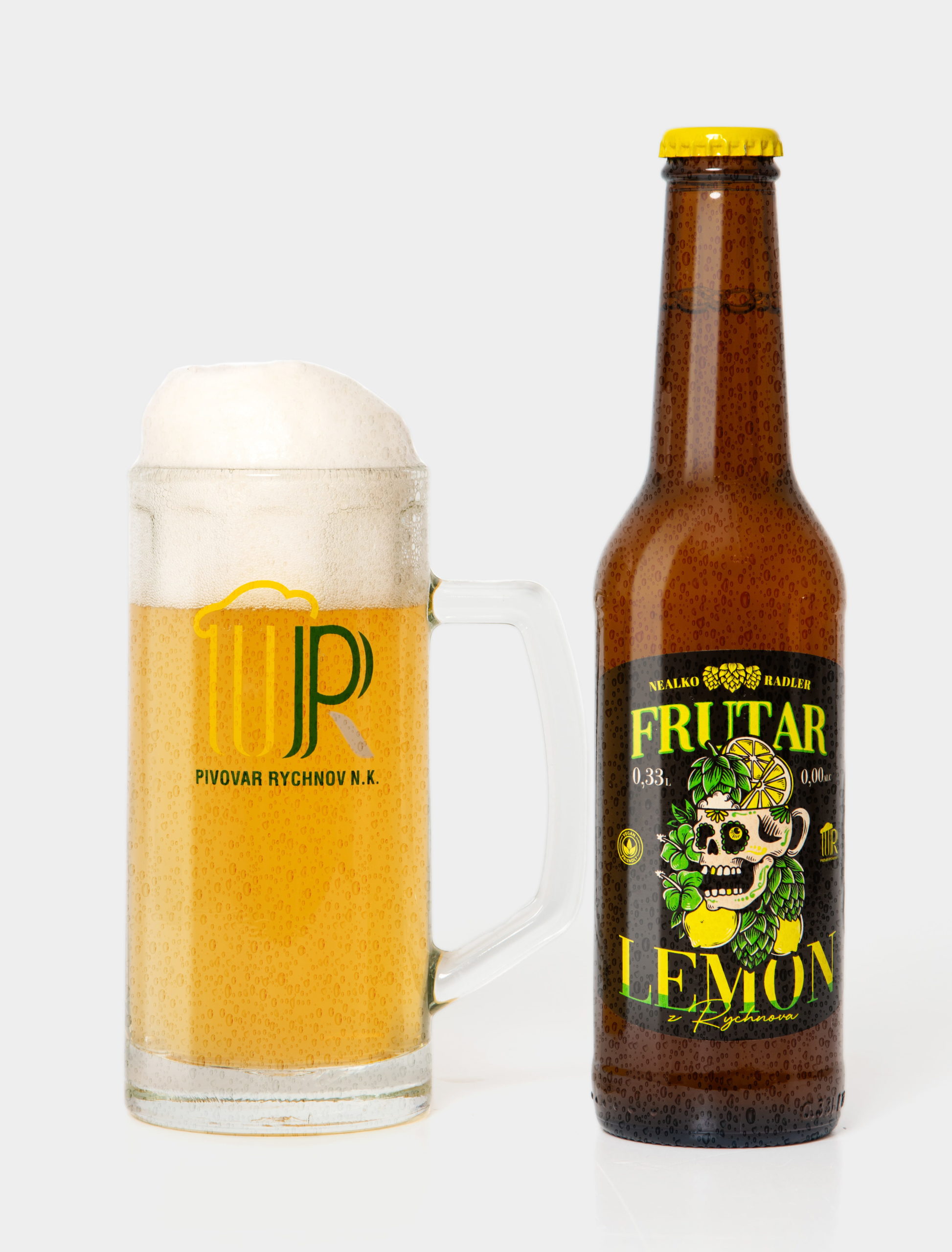 Láhev ovocného radleru Lemon – citrusová svěžest bez alkoholu